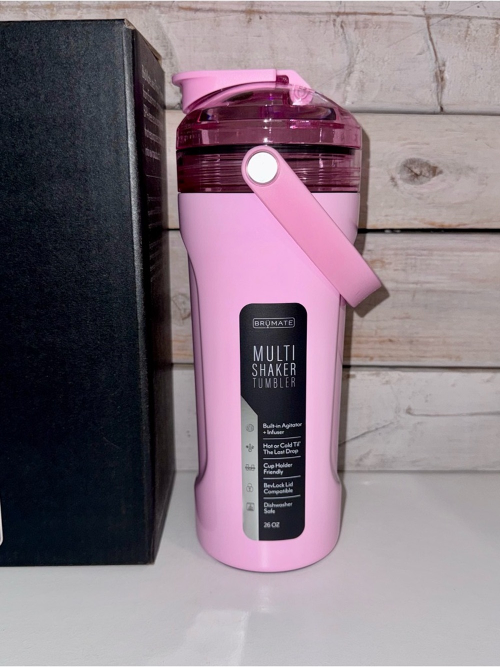 Brumate 26oz Multi Shaker Tumbler OG Style - Blush Pink - Brand NEW in Box!